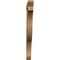 Ekena Millwork Funston Slat Rough Sawn Bracket, Western Red Cedar, 4"W x 48"D x 48"H BKT04X48X48FST06RWR - alternate 2